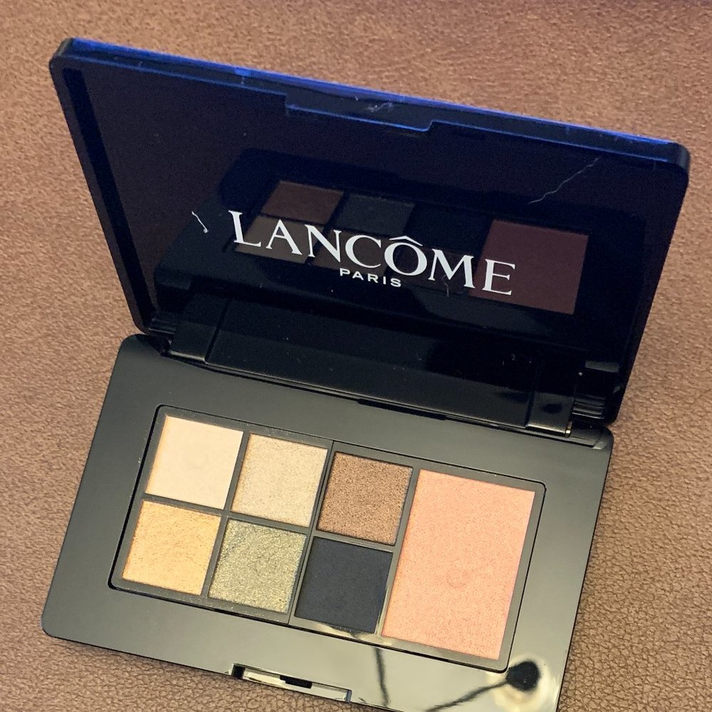 Lancome Color Design Blush Subtil Face & Eye Palette, Glow Look, Warm, Night